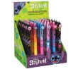 Retractable rubberised erasable pen CoolPack Disney Stitch Black