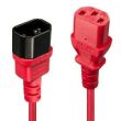 CABLE POWER IEC EXTENSION 2M/RED 30478 LINDY