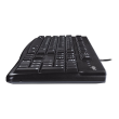 Logitech Desktop MK120 Wired keyboard USB Mouse included US Black
