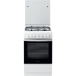 INDESIT Cooker IS5G5PHW/E Hob type  Gas
