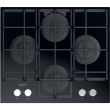 Hotpoint Hob HAGS 61F/BK Gas on glass