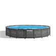 Intex Greywood Prism Frame Premium Pool Set with Filter Pump
