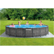 Intex Greywood Prism Frame Premium Pool Set with Filter Pump