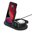 Belkin 3-in-1 Wireless Charger for Apple Devices BOOST CHARGE Black