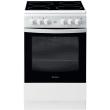 INDESIT Cooker IS5V8GMW/E	 Hob type Vitroceramic