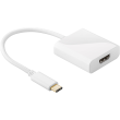 Goobay USB-C HDMI adapter 66259 White