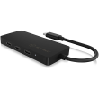 Raidsonic 4-port hub with USB Type-C interface and PD port  IB-HUB1429-CPD Black