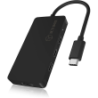 Raidsonic 4-port hub with USB Type-C interface and PD port  IB-HUB1429-CPD Black