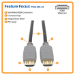 Tripp Lite HDMI Cable Gray