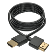 Tripp Lite Slim High-Speed HDMI Cable with Ethernet and Digital Video with Audio P569-003-SLIM Black