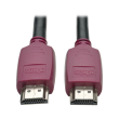 Tripp Lite HDMI Cable with Ethernet P569-006-CERT Burgundy