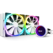 NZXT AIO Liquid Cooler With Aer RGB Kraken X63 RGB White