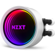NZXT AIO Liquid Cooler With Aer RGB Kraken X73 RGB White