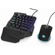 Gembird 2-in-1 backlight USB gaming desktop kit GGS-IVAR-TWIN	 Keyboard and Mouse Set