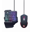 Gembird 2-in-1 backlight USB gaming desktop kit GGS-IVAR-TWIN	 Keyboard and Mouse Set