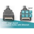 Digitus High Speed HDMI Cable with Ethernet AK-330114-030-S Black