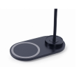Gembird Desk lamp with wireless charger (black + white) TA-WPC10-LED-01-MX 10 W 2893-7072 K LED lamp