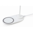 Gembird Desk lamp with wireless charger (black + white) TA-WPC10-LED-01-MX 10 W 2893-7072 K LED lamp