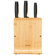 Fiskars Functional Form Bamboo Case for knives 1057553 Plastic Knife 3 pc(s) Dishwasher proof