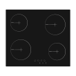 Simfer Hob H6.040.DECSP Vitroceramic Number of burners/cooking zones 4 Touch Black