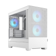Fractal Design Pop Mini Air RGB  White TG Clear Tint