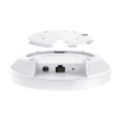 TP-LINK | AX3000 Ceiling Mount WiFi 6 Access Point | EAP653 | 802.11ax | 2.4 + 5 GHz | 574 + 2402 Mb