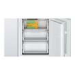 Bosch | Refrigerator | KIN86VSE0 Series 4 | Energy efficiency class E | Built-in | Combi | Height 17
