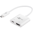Goobay USB-C HDMI Adapter (4k 60 Hz) 	62110 White