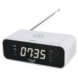 Adler Alarm Clock with Wireless Charger AD 1192W	 AUX in