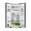 Hitachi | R-W661PRU1 (GGR) | Refrigerator | Energy efficiency class F | Free standing | Side by side