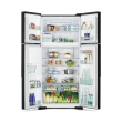 Hitachi | R-W661PRU1 (GPW) | Refrigerator | Energy efficiency class F | Free standing | Side by side
