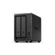 Synology DS723+ 2-bay/AMD Ryzen R1600/2-core 2.6 (base)/3.1 (turbo) GHz/2GB DDR4/2 x 3.5"xHot swap/2