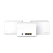 Mercusys AX3000 Whole Home Mesh WiFi 6 System with PoE  Halo H80X (3-Pack) 802.11ax 574+2402 Mbit/s 