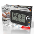 Adler Alarm Clock AD 1196b Black