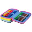 Triple decker pencil case with equipment CoolPack Jumper 3 IN THE GARDEN