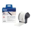 Brother DK-N55224 (DKN55224) Non-Adhesive Paper Tape, Black on White, 54mm 30.5m
