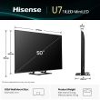 HISENSE 50 " 4K Ultra HD 3840 x 2160 pixels