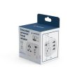 POWER ADAPTER GROUNDED 15W/WHT TPA-EU2A1C15-01-W GEMBIRD