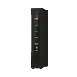 Hoover Wine Cooler HWCB 15/1 Energy efficiency class G Built-in Bottles capacity 7 Black