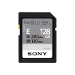 Sony | UHS-II SDXC Memory Card | SF-E | 128 GB | SDXC | Flash memory class 10
