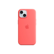 Apple iPhone 15 Silicone Case with MagSafe - Guava