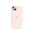 Apple iPhone 15 Plus Silicone Case with MagSafe - Light Pink