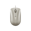 Lenovo 540 USB-C Wired Compact Mouse (Sand) Lenovo