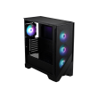MSI | PC Case | MAG FORGE 320R AIRFLOW | Side window | Black | Mid-Tower | Power supply included No 