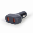 Gembird 2-port USB Car Fast Charger TA-U2QC3-CAR-01