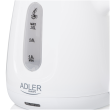 Adler Kettle | AD 1373 | Electric | 850 W | 1 L | Polypropylene | 360° rotational base | White