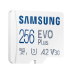 Samsung | MicroSD Card | EVO Plus | 256 GB | microSDXC Memory Card | Flash memory class U3