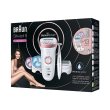 Braun Epilator | SES9-980 Silk-épil 9 SkinSpa | Operating time (max) 40 min | Number of power level