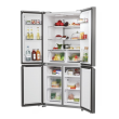 Candy Refrigerator | CFQQ5T817EPS | Energy efficiency class E | Free standing | Side by side | Heigh