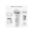 Braun Epilator | SE7-041 Silk épil 7 | Number of power levels 2 | Wet & Dry | White/Silver
